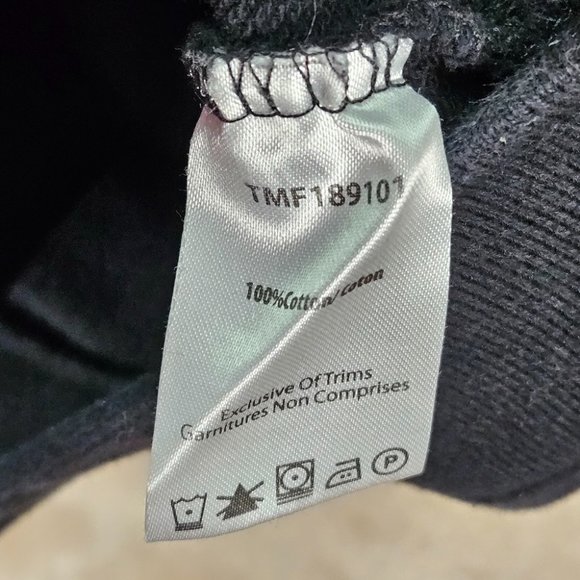 Triple Five Soul NYC 555 Full Zip Hoodie Pockets Men's Size S Long Sleeve Black - Picture 8 of 10